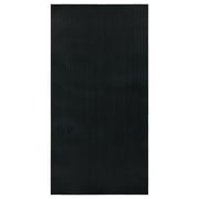 Ottomanson Easy clean, Waterproof Non-Slip 2x3 Indoor/Outdoor Rubber Doormat, 20" x 39", Black
