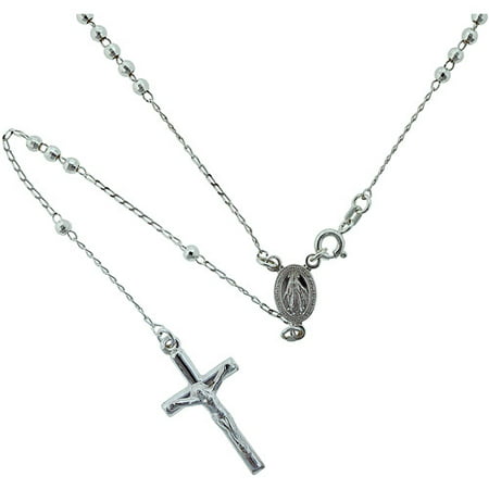 Sterling Silver Rosary Chain, 20