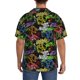 thumbnail image 3 of Balery Game Joysticks Camisa Casual de Manga Corta con Botones para Hombre, Texturizada, Estilo Cubano, para Playa, Verano-4X-Large, 3 of 5
