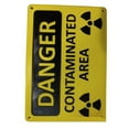 thumbnail image 4 of Danger Contaminated Area Nuclear Radiation Sign / Danger - Novelty Sign, 4 of 6