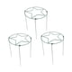 thumbnail image 3 of 3 piezas de soportes para plantas, marco de metal, para jardín, flores, lirios, potos, hoyas, rosas, tomates de interior, hiedra, plantas de interior, Verde, 3 of 8
