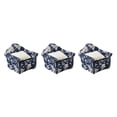 thumbnail image 3 of Vogacara Sofá Mini Muebles Casa de muñecas Juguete Miniaturas Almohada Simulación Artesanía Adornos Modelo Accesorios de Flor azul Type1 NO1, 3 of 6