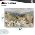 thumbnail image 4 of Stupell Industries Contemporary Autumn Mountain Meadow Canvas Art, 24 x 16, by Chromatic Storm Studio, 4 of 8