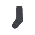 thumbnail image 2 of MeMoi Boys' Basket Weave Mercerized Cotton Crew Socks - Boys - Male, 12, Black, 2 of 2