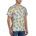 thumbnail image 5 of Rocae Skateboard for Men's Moisture-Wicking Crew Tee - T-Shirt for Sports, Outdoor Activities, and Casual WearMedium, 5 of 9