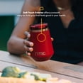 thumbnail image 4 of RTIC 12 oz Ceramic Lined Insulated Happy Hour Wine Tumbler, Leak Resistant Lid, Soft-Touch Exterior, Rosewater, 4 of 8