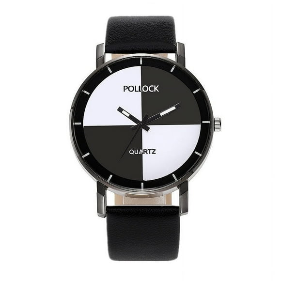 Montre pour Homme Bracelet en Cuir Montre Décorative Cadeaux pour Hommes