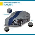 thumbnail image 4 of Duck Covers Double Defender Car Cover, Fits Sedans up to 13 ft. 1 in. L Fits select: 2013 MINI COOPER ROADSTER, 2012-2017 FIAT 500, 4 of 10