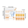 thumbnail image 3 of Fiudx Ampolla para Cuidado Bucal, Suero Blanqueador Reparador, Gel para El Control Del Sarro, Potenciador de La Salud de Las Encías, Ayuda para El Cepillado Diario, Solución para Dientes Sensibles, R, 3 of 7