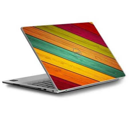 Skin Decal for Dell XPS 13 Laptop Vinyl Wrap / Color Wood