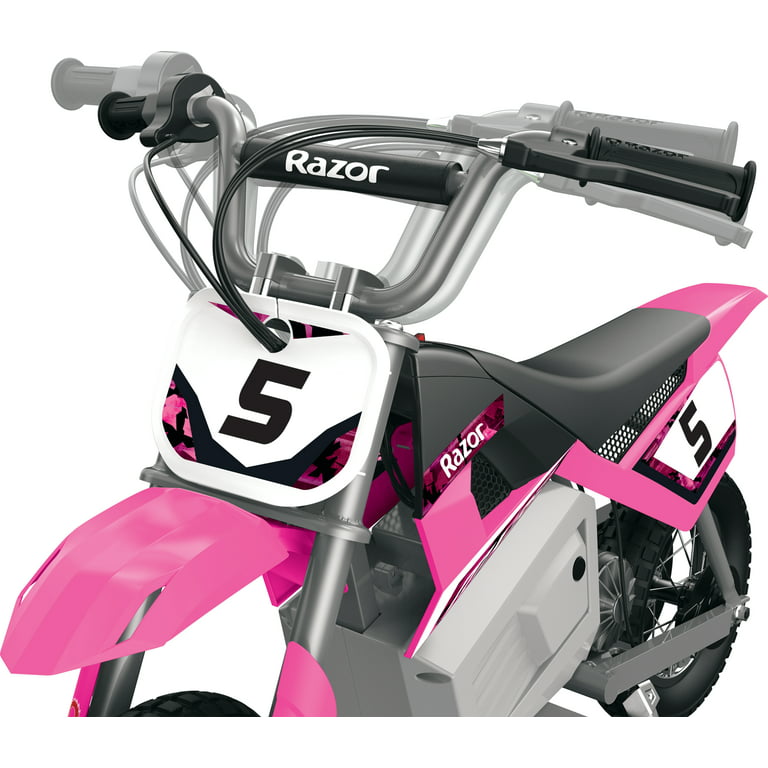 pink motocross bike