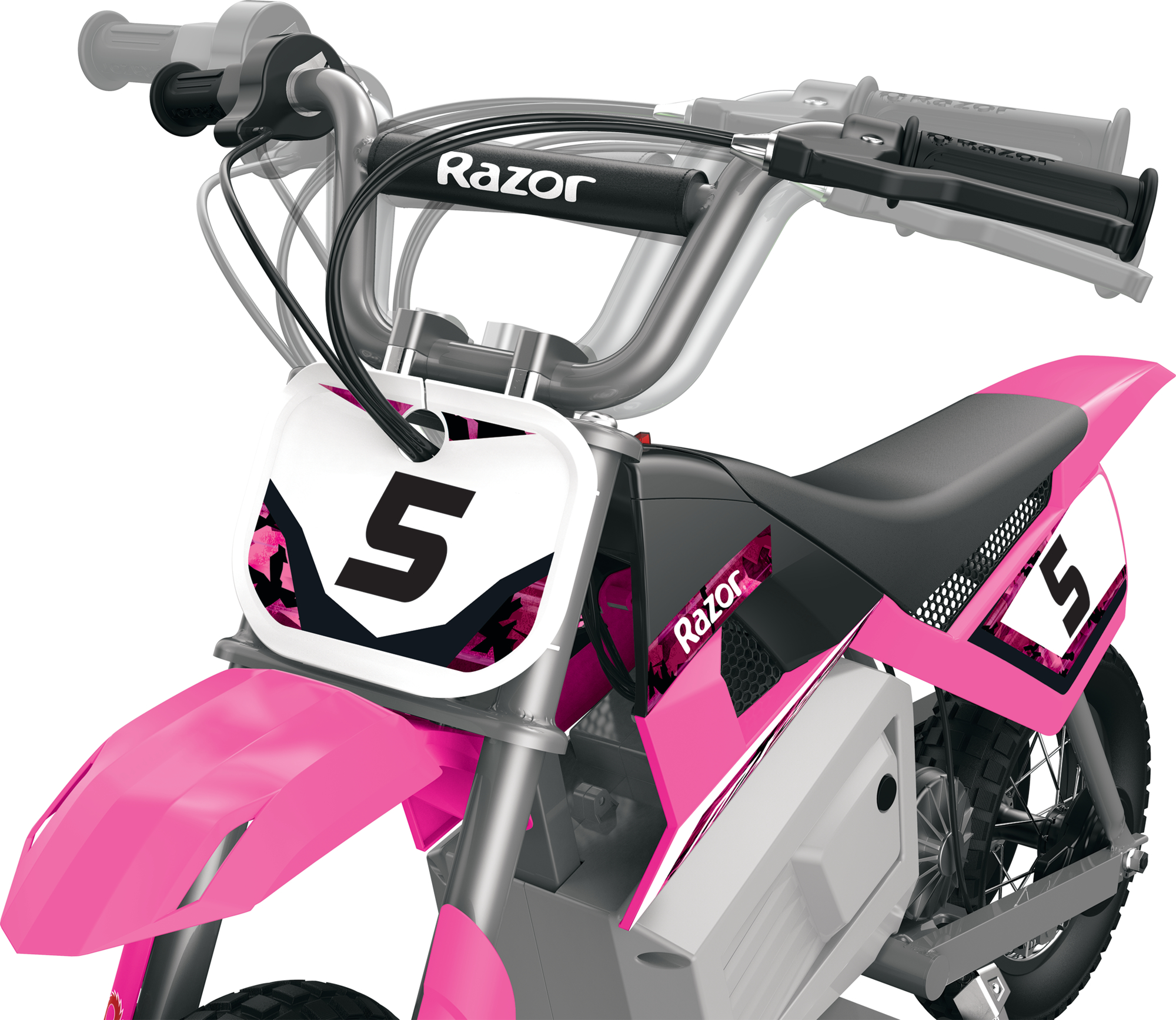 Razor Dirt Rocket MX350 - Pink, up to 14 mph, 24V Electric-Powered Dirt Bike for Kids 13+ - image 3 of 10