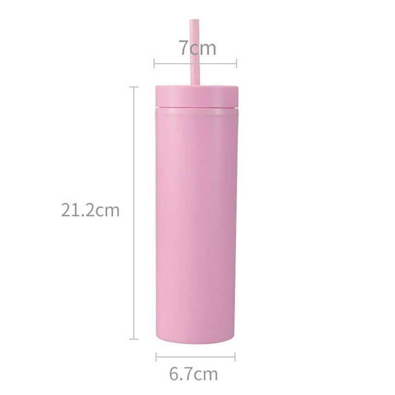 Bexikou 7 Pack 12 oz Reusable Cute Plastic Tumbler Bulk -Changing Cups with  Lids & Straws - Kids Small Funny Travel Straw Tumblers/ Adults Iced Cold  Drinking Party Cup 