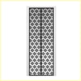 thumbnail image 5 of Eternal Lifestyle - Magnetic Velcro Screen Hands-Free Door Mesh 48"x72" - Floral Design - Black, 5 of 5