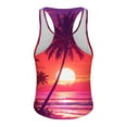 thumbnail image 4 of Camiseta de tirantes de cuello redondo para hombre, sin color, con estampado degradado, cuello redondo, tirantes finos, espalda con fugas, estilo informal, deportiva, para hombre, 4 of 4