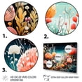 thumbnail image 3 of Designart "Reef Depths Underwater Coral art painting I" Coral Floater Framed Canvas Print, 3 of 7