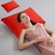 thumbnail image 1 of Almohada de colchón duradera, cojín bordado, alta resiliencia, no se deforma, de larga duración, para un sueño cómodo, almohada ortopédica, soporte lumbar, para el hogar, la oficina, el, 1 of 7