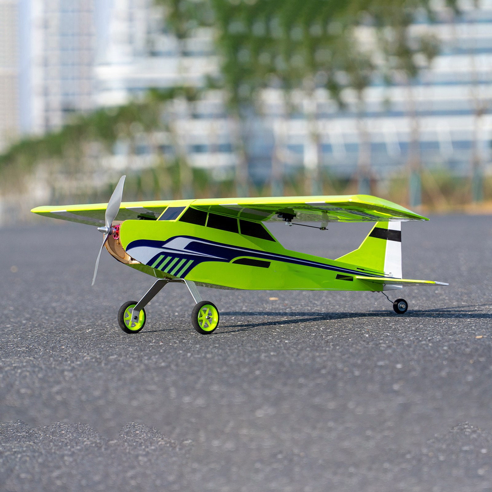Plane Dancing Wing Hobby T05 Vogee-08 820mm Wingspan Balsa Wood Remote Control Aeroplane Trainer KIT/ KIT+Power Combo - KIT+Motor+ESC+Servo+Prop+Film Pack