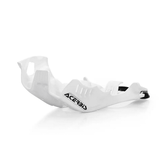 Acerbis White/Black Plastic Skid Plate (2791671035)