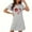 Gray, variant on Sakmal Valentines Moomoo Nightgownss Women Short Sleeve Love Lightweight House Dress Short Heart Print Ladies Nightgown L