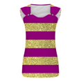 thumbnail image 5 of Puntoco Tops de cuello cuadrado, camisetas sin mangas para mujer, camisetas de verano, blusas holgadas informales sin mangas con cuello redondo, 5 of 5