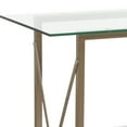 thumbnail image 5 of Flash Furniture Mar Vista Collection Glass Console Table with Matte Gold Frame, 5 of 6