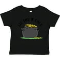 thumbnail image 3 of Inktastic St. Patrick's Day Lil' Pot of Gold Boys or Girls Toddler T-Shirt, 3 of 5