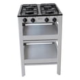 thumbnail image 1 of Parrilla de anaquel 4 quemadores P910 porcelanizada Fraga negro, 1 of 5