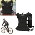 thumbnail image 3 of Hydration Backpack Large Capacity Ultralight Storage Knapsack Breathable Mountaineering Vest Bag Camping Sports Backpack (Black), 3 of 13