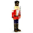 thumbnail image 2 of Gymax 2PCS 5 FT Lighted Nutcracker Soldier Christmas Decoration w/Glitter Sword Outdoor, 2 of 6
