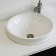 thumbnail image 6 of Bellaterra Home 400700-37R-BU-WERDC 37 in. Single Sink Vanity with Quartz Top, Blue & White - Center Round Sink & Right Drawers, 6 of 13