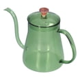 thumbnail image 3 of Coffee Kettle, Teapot Stable With Lid For Kitchen For Bedroom Green, 3 of 8