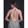 thumbnail image 2 of Bimba Geometric Summer Holiday Party Halter Neck Beachwear Women BacklessÂ&nbsp;Dress-Small, 2 of 6