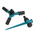 thumbnail image 2 of Aspersor de riego giratorio Jadeshay 360 grados verde y negro, 2 of 8