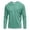 Turquoise, variant on Mfakffe Mens Long Sleeve Tee Shirts Spring Fall Crew Neck Tops Solid Casual Basic Tees Soft Stretch T-Shirts For Daily Wear