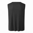 thumbnail image 5 of NOLDARES Mens Lightweight Sleeveless Tank Tops Gym Muscle Shirts for Outdoor Training Casual Daily(Black,L), 5 of 5