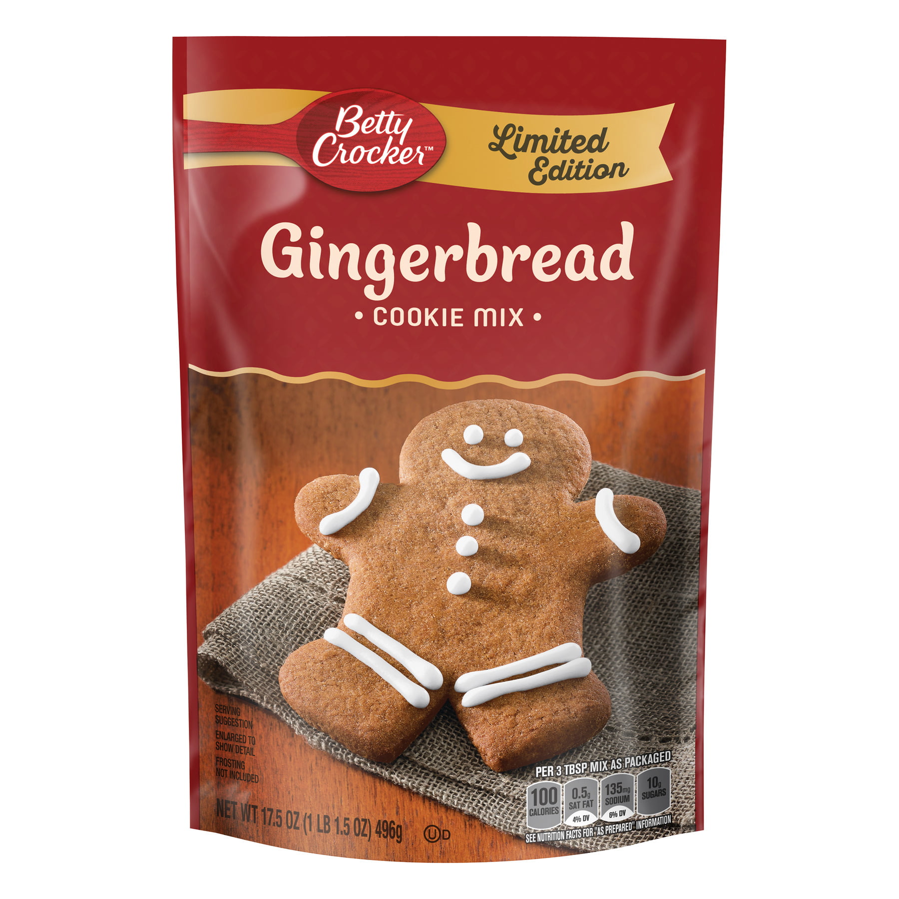 (3 Pack) Betty Crocker™ Gingerbread Cookie Mix Walmart