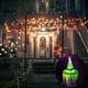 thumbnail image 4 of Sombrero con luces LED para vacaciones de Halloween que brilla intensamente, se puede usar en la cabeza o como colgante, sombrero de bruja, Kits de decoración para fiestas Zigzag verde más luz Inteprter HA007401-05, 4 of 6