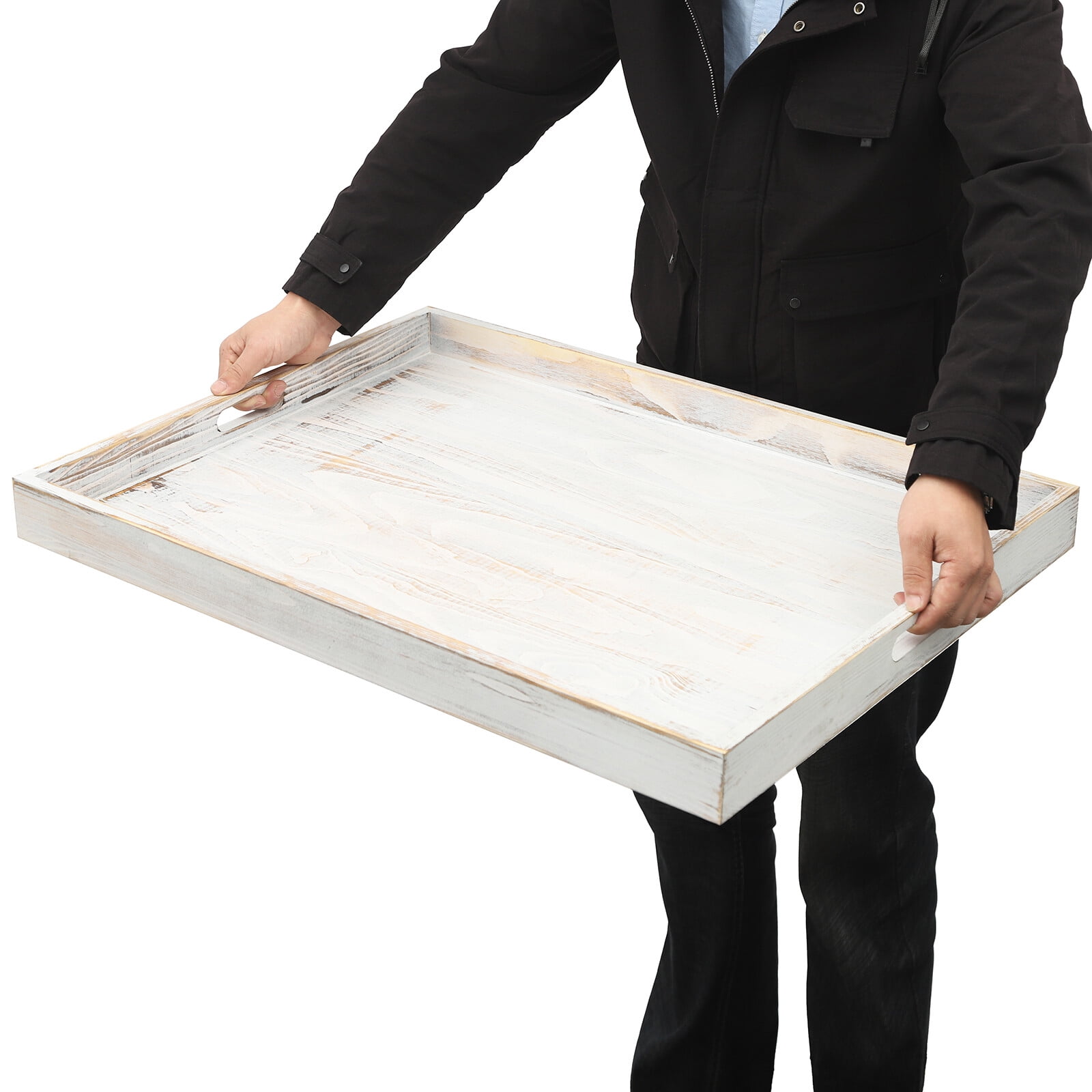 Noodle Board Stove Cover, 30 x 22 Inch Wooden Stove Top Covers for Glasstop Stove and Electric Stove, Gas Stove Burner, Wooden Serving Tray