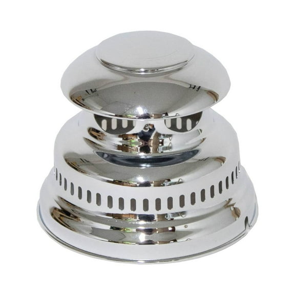 Petromax Hood for Hk350/HK500 Models - Protects and Covers Inner Casing, Chrome