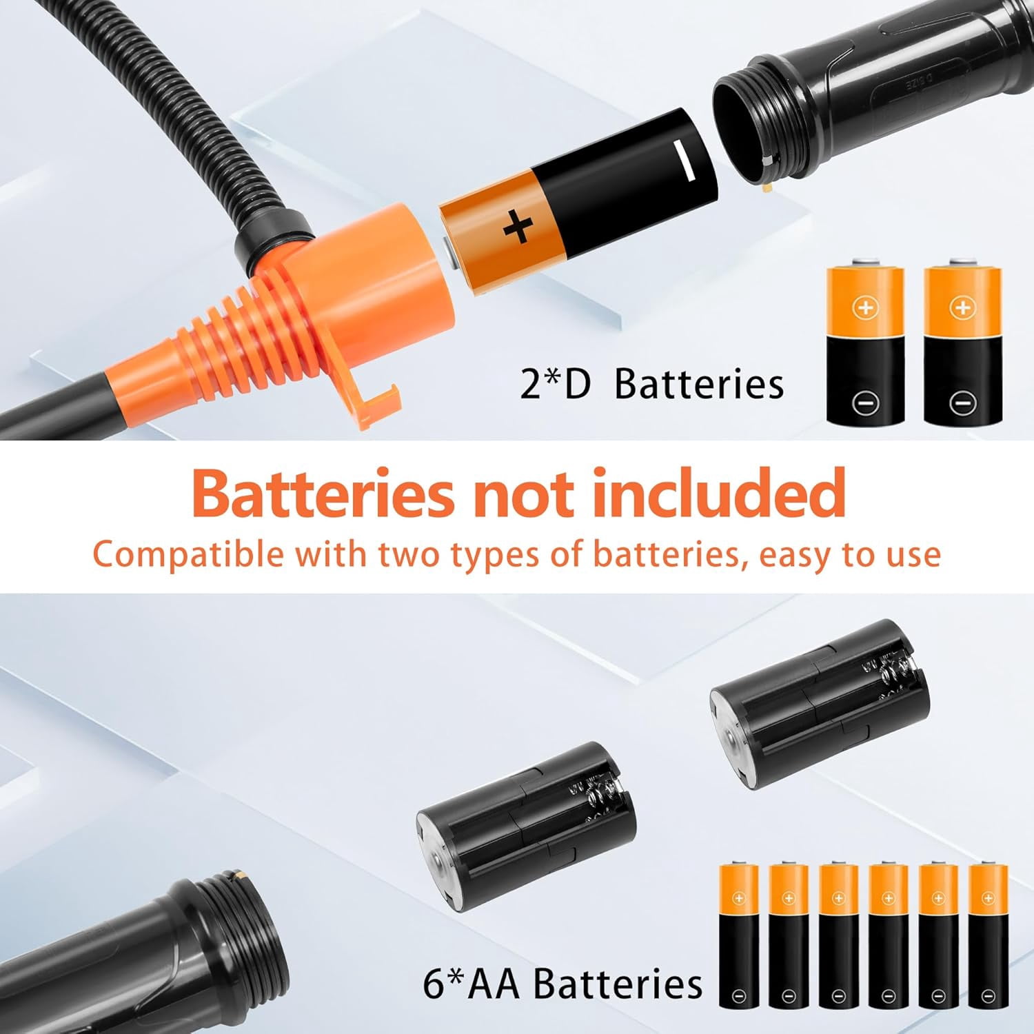 Fuel Transfer Pump To 2.8 GPM Portable Battery Powered Pump for Gas  Hand Fuel Pump Gasoline Mechanical Fuel Pumps Universal Fit Gas Pump for Gas Fuel Oil Diesel Water (Orange Red)