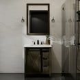 thumbnail image 2 of Lexora Home Marsyas 30" Vanity Cabinet in Rustic Brown, 2 of 9