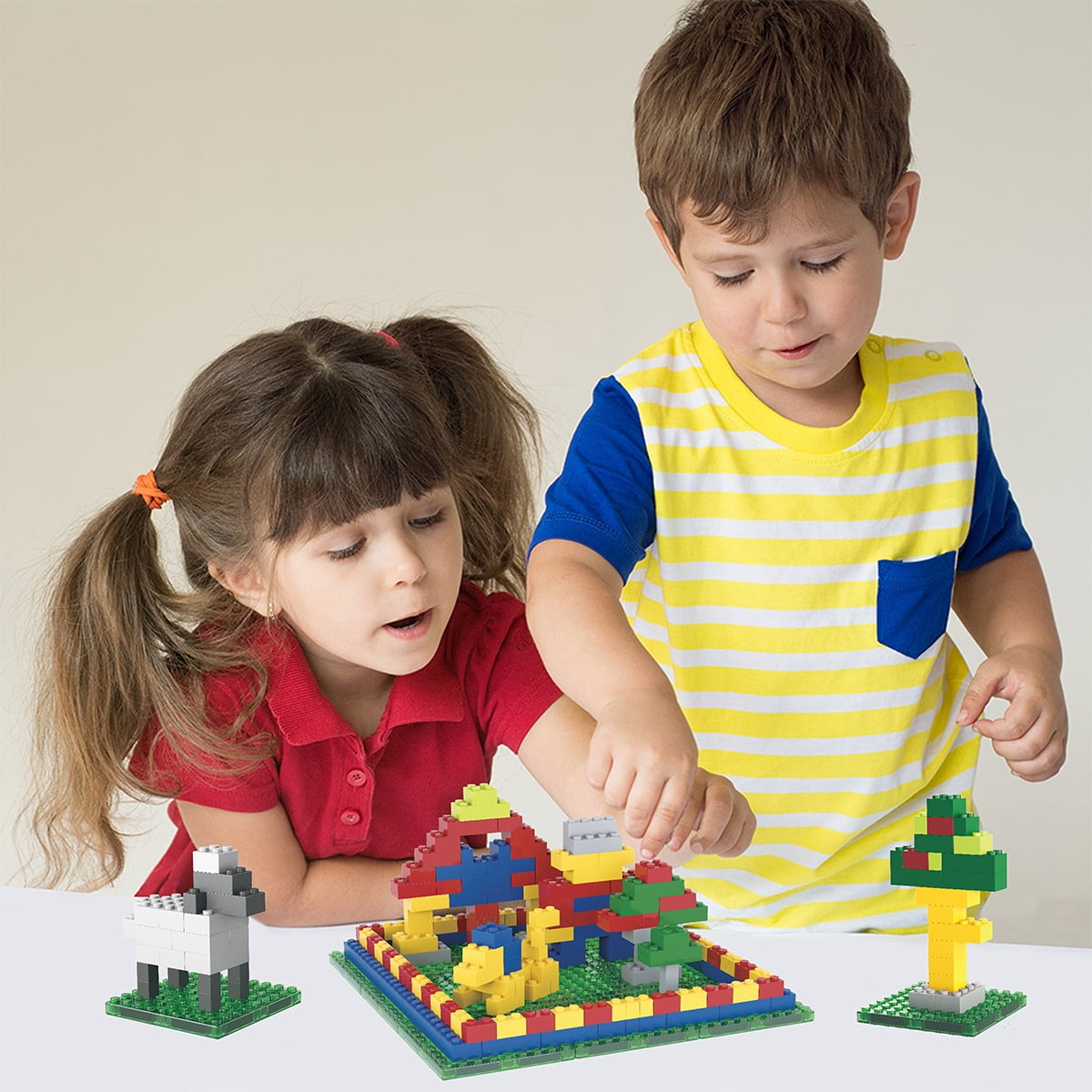 PicassoTiles 259pcs Magnetic Brick Tile And Building Brick Block Combo Set Magnetic Tiles Building Blocks STEM Toys Educational Preschool Toddler