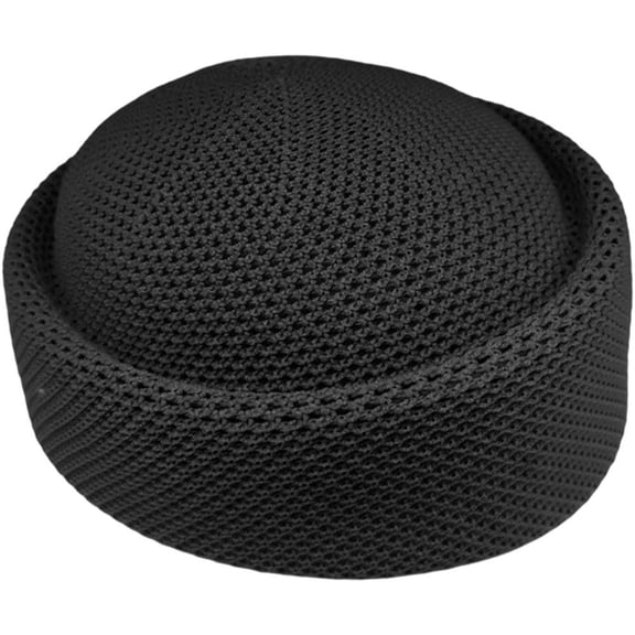 Vjnyvs Women's Knit Pillbox Hat– Breathable Cotton Cap,Vintage Cute Short Brimless Hat for Daily Wear, Travel,Tea Party