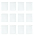 thumbnail image 1 of Bolsas de almacenamiento de bloqueo de cierre de cremallera transparentes 200 unids Bolsas de sello de plástico transparente engrosadas, 1 of 5