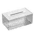 thumbnail image 1 of Clear Tissue Dispenser Box, Space Saving Rectangular Wall Tissues Box Holder Home Decoration for Living Room Bedroom, 1 of 8