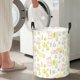 thumbnail image 5 of Fotbe Easter Rabbit Cesto de Ropa con Asas, Cesto Impermeable de Gran Capacidad, Bolsa de Lavado para Dormitorio, Cesto de Ropa con Ruedas y Asas-Small, 5 of 6