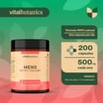 thumbnail image 3 of VitalBotanics Vitaminas Cabello para Hombre Colageno Hidrolizado + Biotina- 60 capsulas Suplemento Multivitamínico VITALBOTANICS MEN_COLLGEN_60, 3 of 7