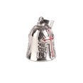 thumbnail image 1 of Motorcycle Bell,Stainless Steel Bell Red Good Luck Safe Cycling Bell Motorcycle Ride Bell High-End Performance, 1 of 12