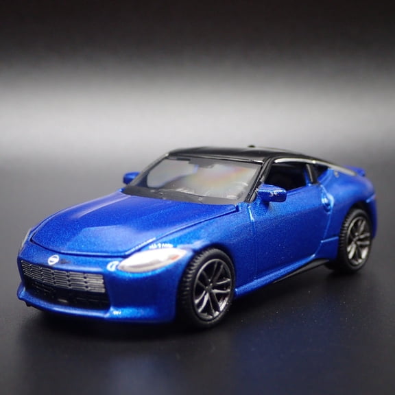 Open Box 2023-2025 NISSAN Z BLUE 1:64 SCALE LIMITED COLLECTIBLE DIORAMA DIECAST MODEL CAR